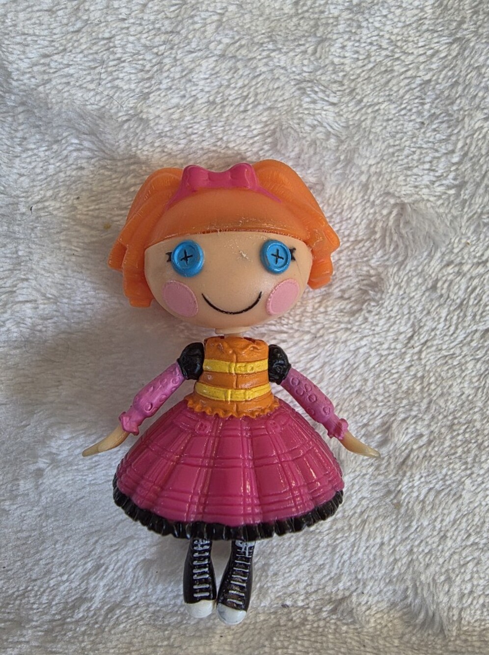 Mini Lalaloopsy 3" Doll Figure - Bea Spells-a-Lot Orange Hair (Loose)